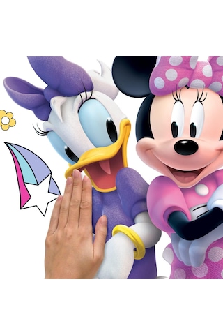 Roommates Rmk5156gm Minnie Mouse Soy Ve Yapıştır Alfabeli Dev Duvar Çıkartmaları Genel