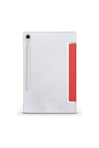Galaxy Tab S9 Fe Uyumlu Zore Smart Cover Standlı 1-1 Kılıf-mavi Arka Kapak