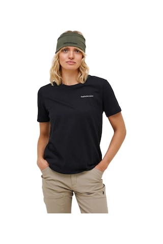 Peak Performance Peak Performance Explore Logo Kadın Siyah Tişört Blk SIYAH