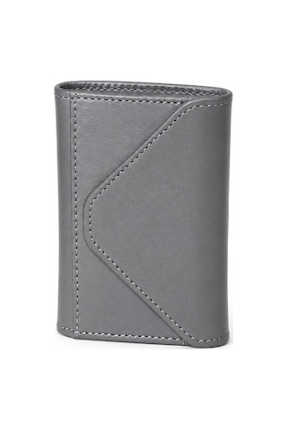 Genel Markalar Vaulto Haki Deri Unisex Akordeon Kartlık Gri Genel Markalar Vaulto Haki Deri Unisex Akordeon Kartlık Gri