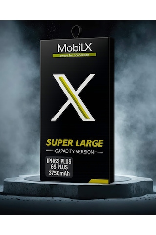 Mobilix Apple Uyumlu iPhone 6s Plus Batarya Pil Süper Yüksek Kapasiteli Güçlendirilmiş 3750 Mah
