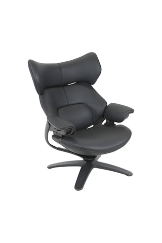 Casella Sue Berjer Döşemeli Berjer&koltuk Ergonomik Ve Şık Tasarım Siyah - Suni Deri