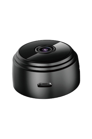 Samdoo Ev İzleme Kamera Wifi 1080p, Akıllı Telefon Uzak Erişim, Gece Görüşü, 8gb Hafıza Kartı, 3.6mm Lens, Taşınabilir Mini Kamera