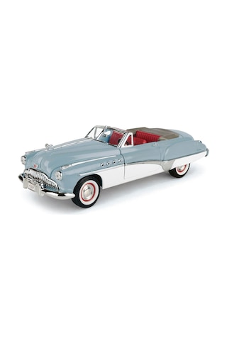 1949 Buick Roadmaster Convertible - Light Blue 1:18 Scale Diecast Model Car Motormax