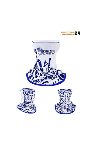 Fujin Pro Angler Neck Gaiter Boyunluk Lambuka Navy Çok Renkli
