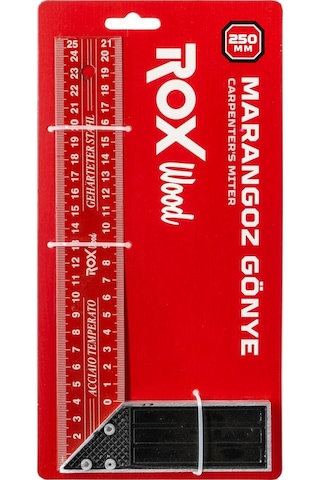 Rox Wood 0203 Marangoz Gönye 250 Mm