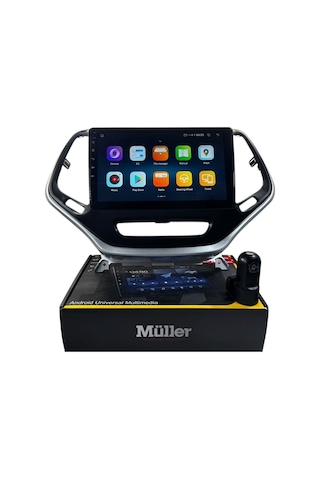 Grand Cherokee 2015-2017 Müller 4-64 Profesyonel Oem Multimedya 10"