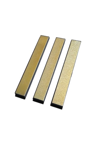 Kosona 3'lü Elmas Taslama Taşı Seti 240+600+1000 Grit - Sabit Açıyla Bıçak, Mutfak Bıçağı, Dış Mekan Bıçaklarını Keskinleştirir