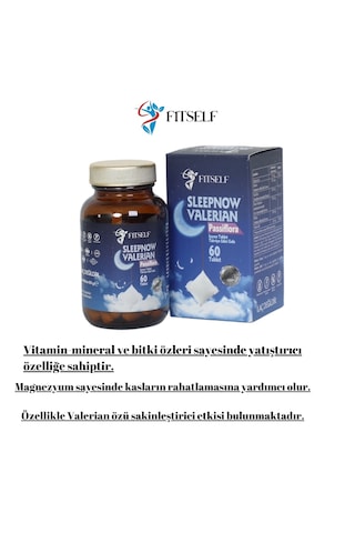 Fitself Sleepnow Passiflora İçeren Takviye Edici Gıda 60 Tablet