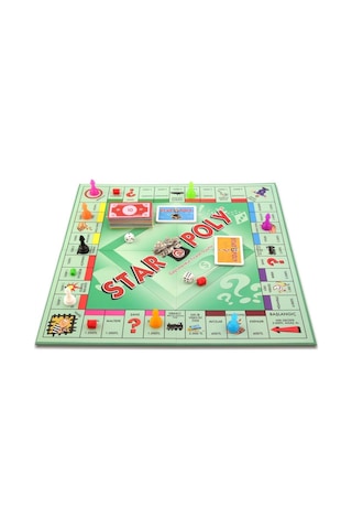 Star Poly Emlak Ticaret Oyunu Monopoli-monopoly Metropol Starpoly