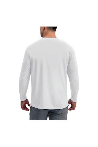 Rich Erkek Beyaz Basic Uzun Kollu Tişört Body T-shirt Beyaz