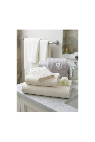 Özdilek Wedding Best Set Hamam Takımı - Krem Gri