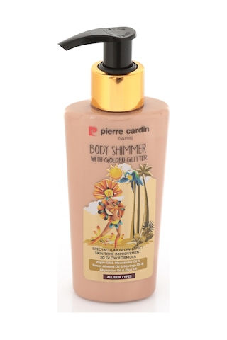 Pierre Cardin Body Shimmer With Golden Glitter-altın Işıltılı Vücut Parlatıcısı-125 Ml