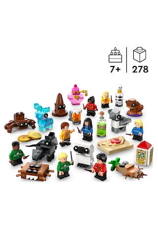 LEGO® Harry Potter™ 2025 Yılbaşı Takvimi 76456 - 7 Yaş ve Üzeri Çocuklar için Yılbaşına Geri Sayım Yapan Yaratıcı Oyuncak Yapım Seti(278P)