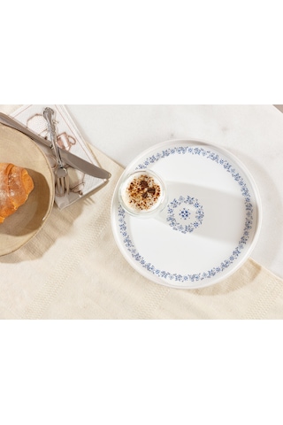 Madame Coco Novara Yuvarlak Sunum Tepsisi Novara22x22x2cm-std