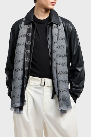 Emporio Armani Erkek Şal Em004238 Af21541 F7086 Gri-siyah Gri-siyah