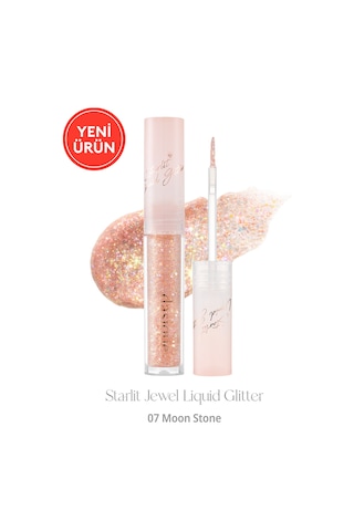 Dasique İnci Işıltılı Likit Glitter Starlit Jewel Liquid Glitter 07 Moon Stone 07 Moon Stone