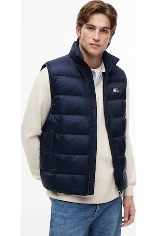 Tommy Hilfiger Tjm Lıght Down Packable Vest Erkek Mavi Yelek - Dm0dm23232