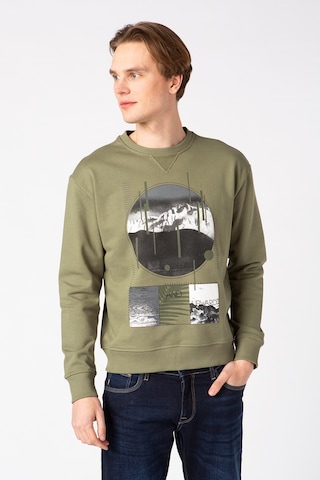 Vigoss Erkek Sweatshırt 62142-30034 - Haki