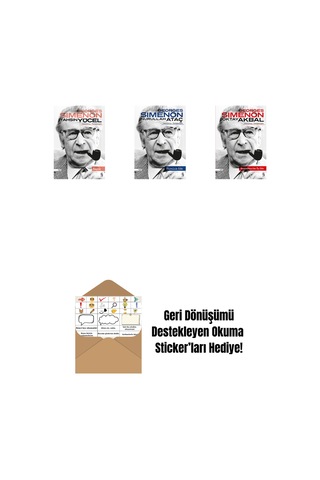 Kaçak + Kiralık Oda + Manhattan'da Üç Oda + Okuma Sticker'ları