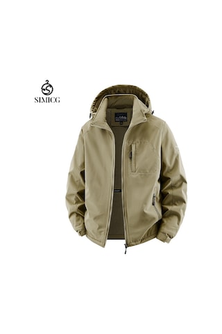 Erkek Polar Ceket Rahat Sıcak Erkek Ceketi Haki