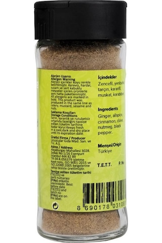 Hayfene Gingerbread Baharat Karışımı 45 G