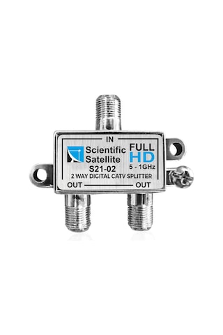 Mag S21-02 1/2 Yollu Kablo Tv Sinyal Ayırıcı Splitter - 5-1000 Mhz Frekans Bölücü Çoklayıcı Mag S21-02 1/2 Yollu Kablo Tv Sinyal Ayırıcı Splitter - 5-1000 Mhz Frekans Bölücü Çoklayıcı