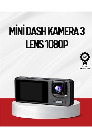 3 Kameralı Dvr Araç Kamerası - Tam Güvenlik, Tam Kapsama