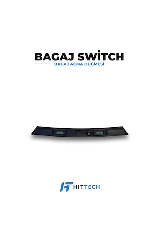 Land Rover ve Jaguar Uyumlu Çıtalı LED Bagaj Açma Düğmesi Butonu Switch OEM LR020189