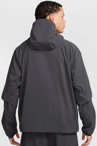 Nike Tech Woven Windrunner Full Zip Loose Fit Jacket Erkek Bol Kesim Dokuma Kapüşonlu Spor Ceket Antrasit Antrasit