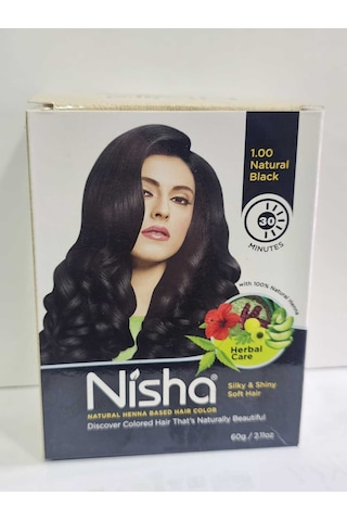 Saç Kınası 6x10g Zarf 100% Naturel Hindistan Kınası Naturel Siyah Orjinal Kına Fırcası Hediyeli