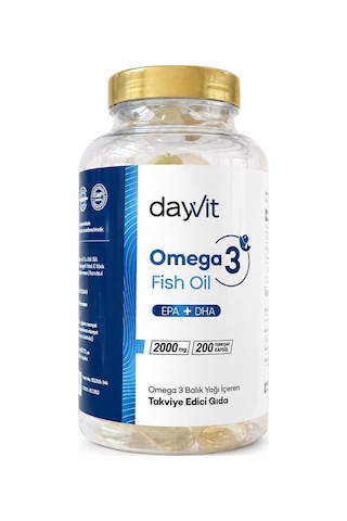 Dayvit Omega-3 200 Kapsül