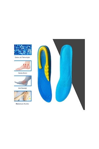 Gel Comfort GC12 Ortopedik Jel, İş ve Botlar İçin Ayakkabı Tabanlığı