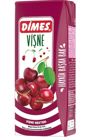 Dimes Vişne Nektarı 200 Ml X 27 Adet