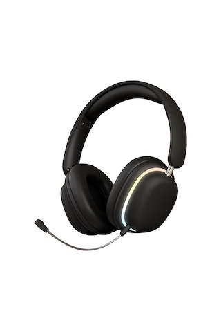 Folinda Sy-t3 Kulaküstü Bluetooth Kulaklık: Rgb Işıklı, Gürültü Engelleme, Kablosuz/kablolu Çift Mod, Uzun Pil Ömrü, Katlanabilir - Siyah