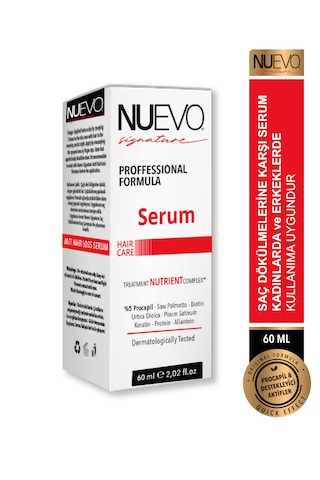 Nuevo Signature Saç Dökülmelerine Karşı ve Ekimi Sonrası %5 Procapil Serum 60 ML