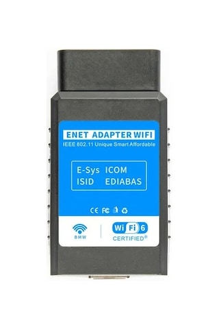 Bmw Enet Wifi & Ethernet Obd2 Adaptörü F/g/ı Serisi Kodlama, Gizli Özellik Açma Ve Arıza Tespit Ci
