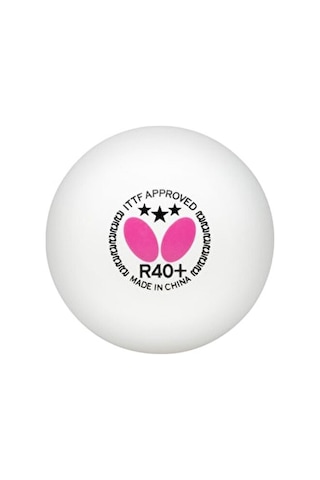 Butterfly 40+ 6lı Masa Tenisi Beyaz Antrenman Topu-7337