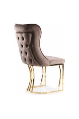 Bera Luna Ayak Eylül Sandalye Kahve