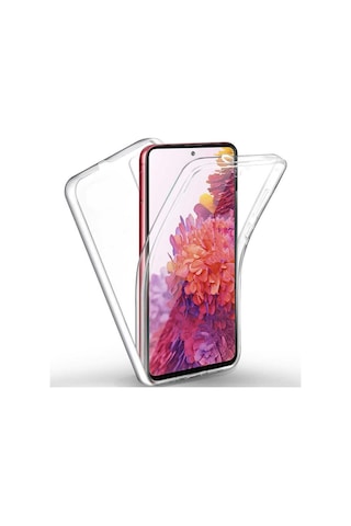 Xiaomi Redmi K40 Kılıf Zore Enjoy 360 Derece Tam Kaplayan Silikon Renksiz