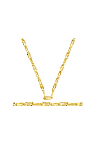 Bilezikci 14 Ayar Altın Sonsuzluk Zincir - 45cm ZNISY14K28226