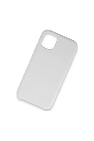 Gld-spt- Newface Apple Uyumlu iPhone 11 Pro Max Kılıf Lansman Legant Silikon - Beyaz