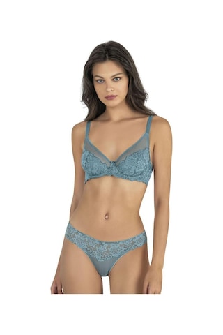 Fabony Bayan Dantelli Bralet Sütyen Külot Takımı 4170 Mint
