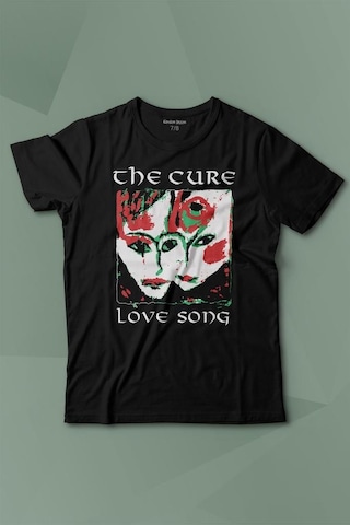 Kendim Seçtim The Cure Lovesong Love Song Rock Music Band Baskılı Tişört Çocuk T-shirt 001