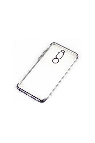 Meizu Note 8 Kılıf Zore Dört Köşeli Lazer Silikon Kılıf