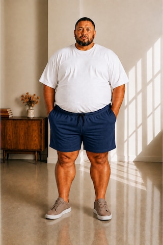 Sngl Tekstil Erkek Büyük Beden Şort 3xl 4xl 5xl 6xl 7xl 8xl 9xl Lacivert