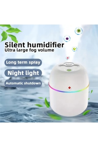 Mini Hava Nemlendirici 3in1 H2o Humidifier220ml 5365