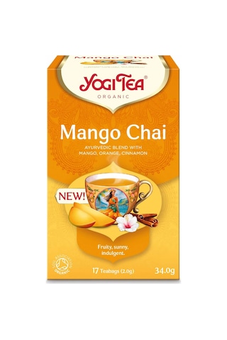 Organic Mango Chai 17 Süzen Poşet Organik Baharatlı Meyve Çayı