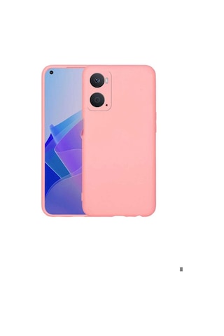 Oppo A76 Kılıf Zore Mara Lansman Kapak Pembe Açık