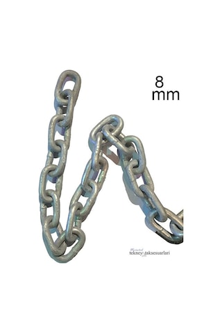 M8 Galvaniz Zincir. Tonoz Zinciri